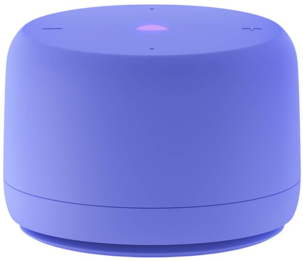 Умная колонка Яндекс Станция Лайт 2 без часов фиолетовый YNDX-00028VIO